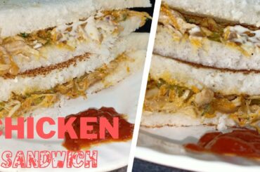 Chicken Sandwich recipe | Kids Lunchbox Recipe | Healthy & Tasty Breakfast