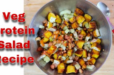 Weight loss Healthy Veg Protein Salad Recipe for Breakfast/Lunch/Dinner | Healthy Eating Part -1