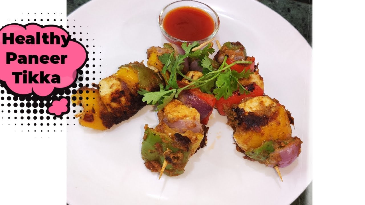 Healthy Paneer Tikka Recipe| Weight loss Healthy Snack Recipehealthyeating #healthyrecipies Healthy Paneer Tikka Recipe| Weight loss Healthy Snack Recipehealthyeating #healthyrecipies