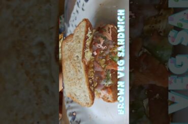 High Protein Veg Sandwich Recipe - Healthy Sandwich For Weight Loss-VEG Sandwich #SHORTS #ytshorts