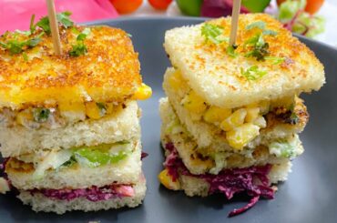 Easy healthy malai sandwich ||