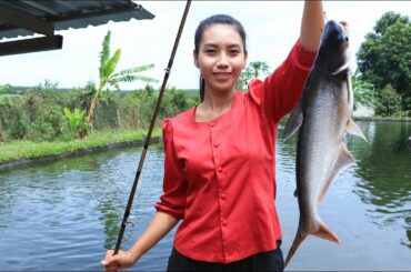 Cooking fish curry with mango and sticky rice dessert recipe - Healthy food