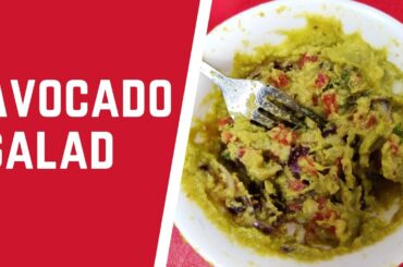 5 min Avocado Salad | Quick Healthy Recipe | Lunch | Comment your fav avocado dish! #shorts