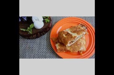 5 MINS || EVENING HEALTHY SNACKS || BREAD OMELETTE RECIPE # QUEEN'S KITCHEN