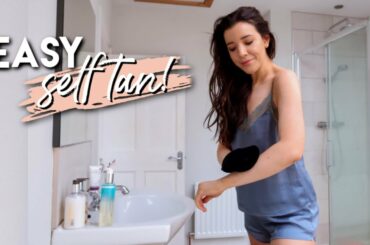 Summer SELF TAN Routine, Why I Nearly STOPPED Vlogging! + HEALTHY Breakfast Recipe!