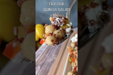 Stay Healthy - Try our Healthy QUINOA SALAD Recipe on our channel #shorts