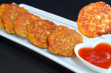 Crispy Evening Snacks or Breakfast Recipe | Easy Snacks Ideas (No Deep Fry)