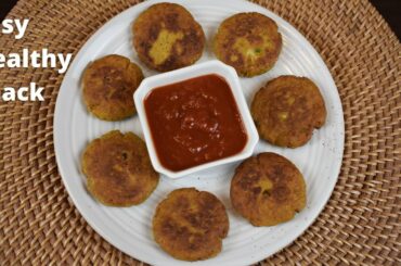 Easy snacks recipe | Tea time snacks | Healthy less oil snacks