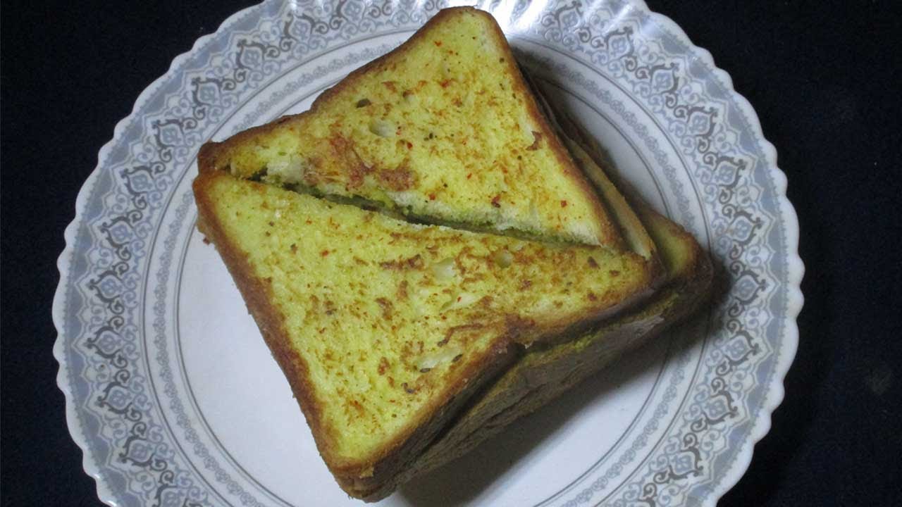 Mustard Toast Sandwich in Chickpea Flour/Dinner Recipe/Snack Recipe/Chickpea Recipe/Toast Recipe 843 Mustard Toast Sandwich in Chickpea Flour/Dinner Recipe/Snack Recipe/Chickpea Recipe/Toast Recipe 843