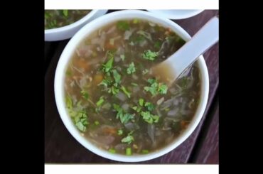Lemon, coriander soup healthy weight loss recipe.