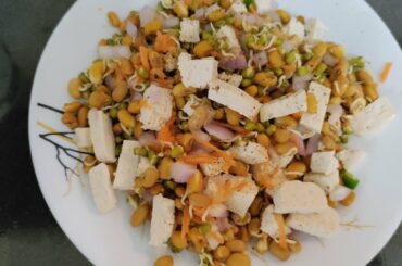 HEALTHY WEIGHT LOSS SALAD/PROTEIN SALAD/NO FIRE RECIPE/EASY HEALTHY SNACK RECIPE/LOW FAT SALAD