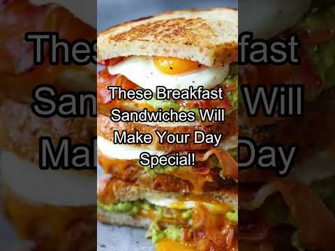23+ Best Breakfast Sandwiches Recipes Ideas! 23+ Best Breakfast Sandwiches Recipes Ideas!