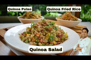 Quinoa Recipes For Weight Loss |High Protein Lunch & Dinner Recipes | Healthy Quinoa Recipe