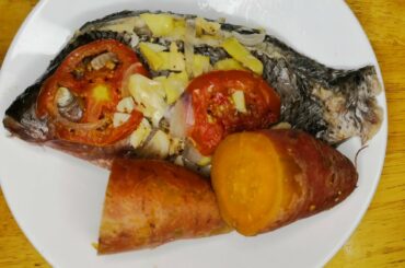 Healthy Steamed Tilapia Recipe for Weight Loss|Pinaputok naTilapia Recipe