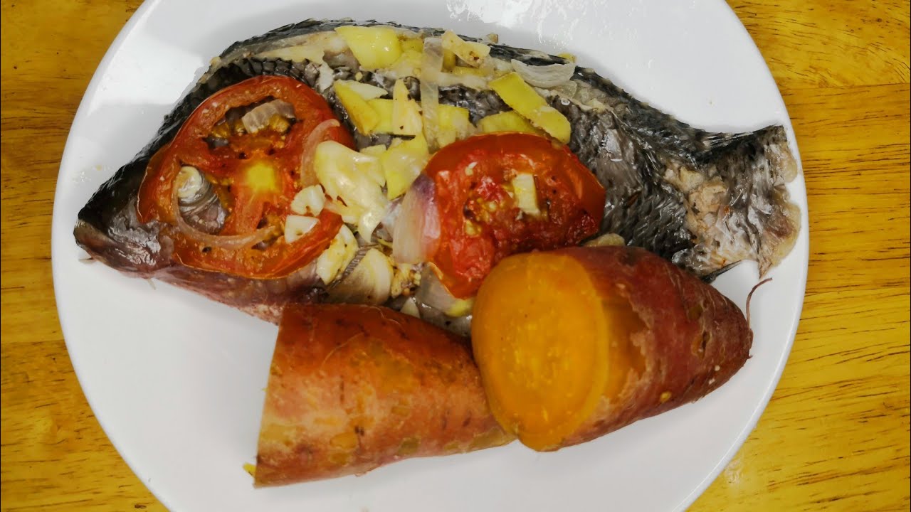 Healthy Steamed Tilapia Recipe for Weight Loss|Pinaputok naTilapia Recipe Healthy Steamed Tilapia Recipe for Weight Loss|Pinaputok naTilapia Recipe