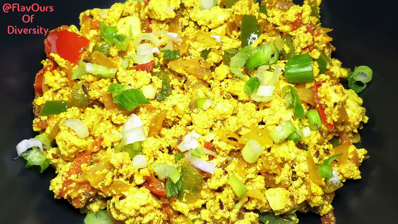 Scrambled Tofu Recipe | Tofu Bhurji | Vegan Recipe | Healthy Recipe | Weight loss Recipe Scrambled Tofu Recipe | Tofu Bhurji | Vegan Recipe | Healthy Recipe | Weight loss Recipe