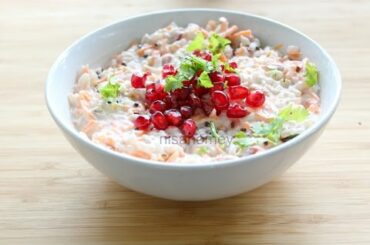 Best Curd Rice Recipe - How To Make Thayir Sadam - Indian Healthy Lunch Recipes