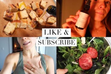 VLOG: back to routine, healthy recipes, new skincare, new gold jewelry!