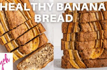 Healthy Banana Bread - Cooking With Ayeh