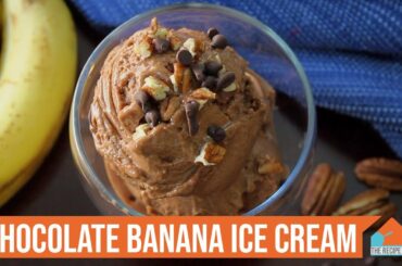 Chocolate Banana Ice Cream | Lock Down Recipe | Healthy Ice Cream | No Sugar-Cream Ice Cream