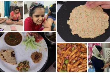 Sunday Morning Breakfast to Dinner vlog | Simple and Healthy Recipes | Indian family vlogs