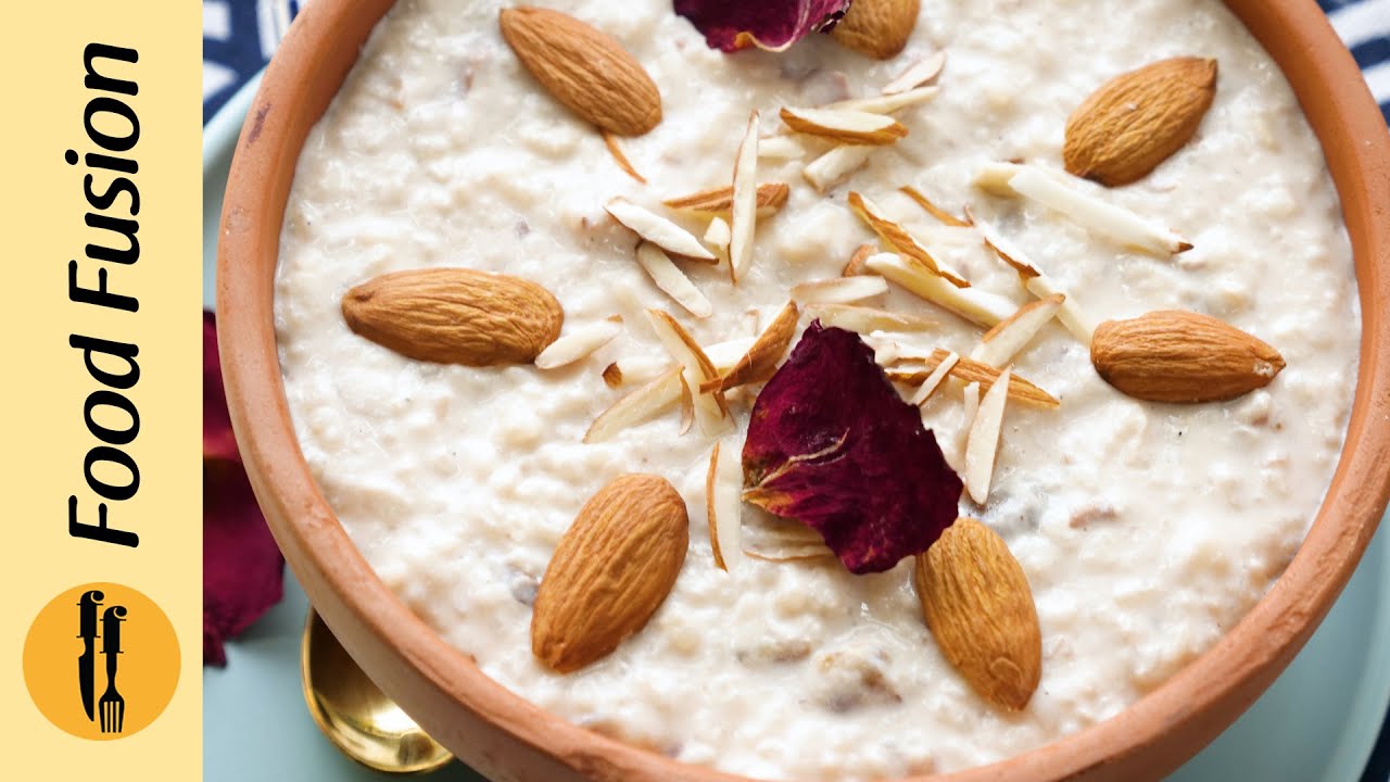 Sugar Free Kheer Recipe By Food Fusion (Eid Special) Sugar Free Kheer Recipe By Food Fusion (Eid Special)