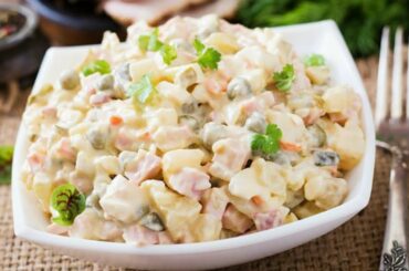 Salad recipe | Healthy Russian salad recipe for Eid | by easy cooking plus bakind