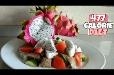 DRAGON FRUIT WITH BEEF SIRLOIN RECIPE || Low Calorie Diet || Weight Loss Diet