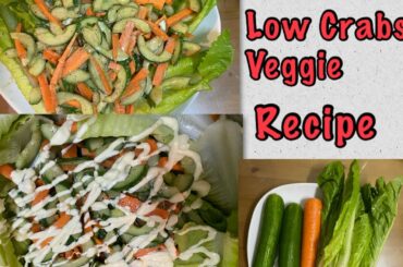 LOW CARBS  VEGGIE SNACKS  DINNER RECIPE || SIMPLY JHO