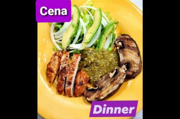 Dinner/Cena #6 | Healthy Low-Calorie Dinner | Cena Saludable Baja en Calorias