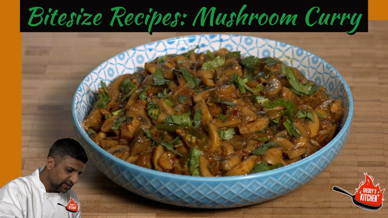 Mushroom Masala Curry Recipe – Vegan/Vegetarian – Low Calorie and easy to make – Bitesize Recipes Mushroom Masala Curry Recipe - Vegan/Vegetarian - Low Calorie and easy to make - Bitesize Recipes