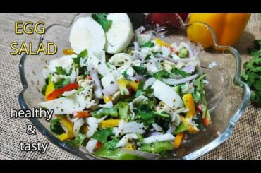 Egg Salad Recipe | Best Weight Loss Recipe | Healthy & Tasty Egg Salad