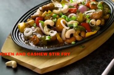 Chicken And Cashew Stir Fry.  Great Healthy Dinner Ideas