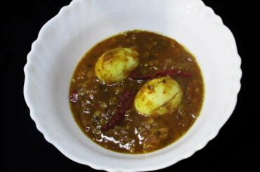 Curried Lentil with Egg/ Curried Lentil Egg Stew / Dinner Recipes / Egg Recipes / Lentil Recipes 848