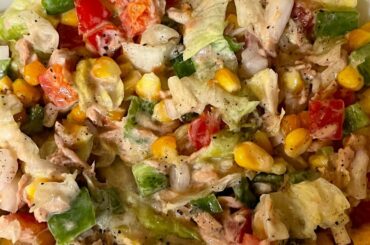 Easy Tuna salad Recipe|| Healthy Tuna Salad|| Shardha’s Kitchen Diaries || #youtube #shorts