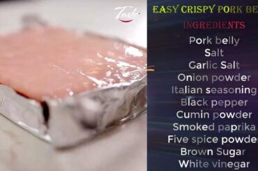 Easy Cryspy Clow Belly crackling recipe | Healthy Meals of Keto | Healthy recipes [Link in