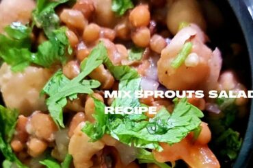 Mix Sprouts Salad | Healthy Salad | Weight Loss Recipe |