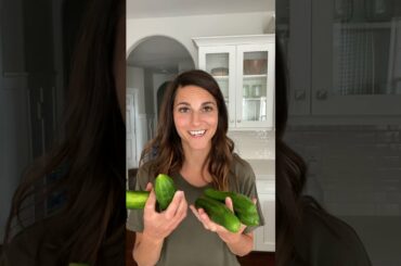 Easy Summer Cucumber Salad Recipe #short