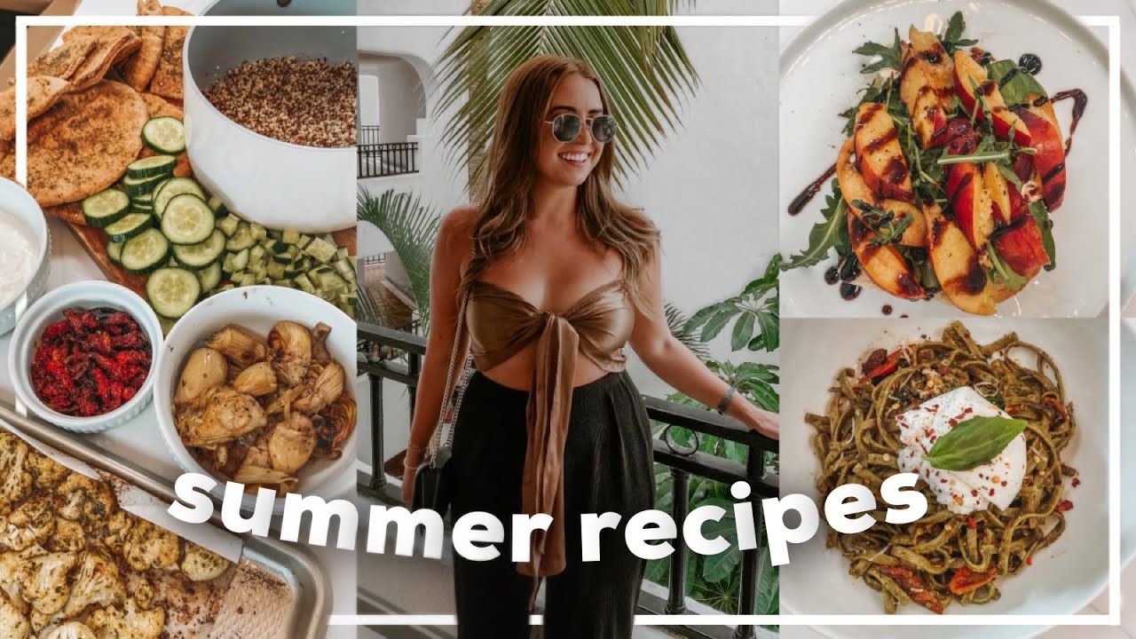 SUMMER MEAL IDEAS! Easy & Healthy Recipes from Trader Joe's | 2021 SUMMER MEAL IDEAS! Easy & Healthy Recipes from Trader Joe's | 2021