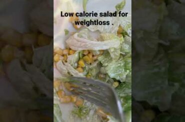 Low Calorie Meal  #shorts #youtubeshorts