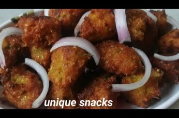 Unique snacks recipe//healthy snacks//it's for foodies//corn pakora