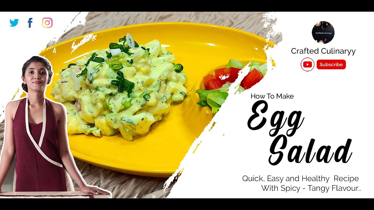 How to make Egg Salad | Healthy Recipe | Egg Recipe How to make Egg Salad | Healthy Recipe | Egg Recipe