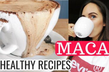 HOW I USE MACA | 3 HEALTHY RECIPES