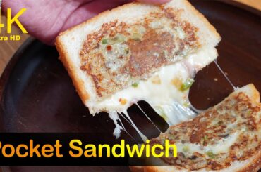 The Most Tasty and Healthy Pocket Sandwich for Breakfast and Evening Snack