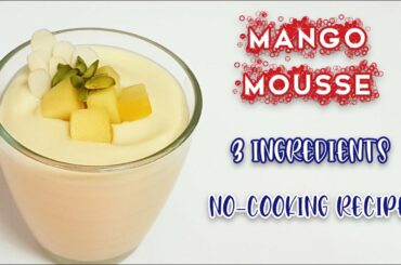 Mango Dessert in 10 mins | No Cream No Oven | Healthy Dessert Recipe in Tamil | Quick Mango Dessert