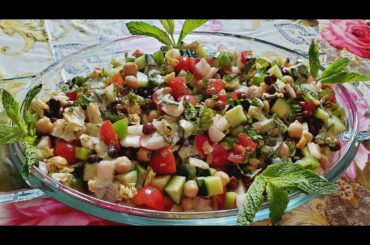 Easy Healthy Weight- Loss Salad Recipe || Nayab Ka Kitchen