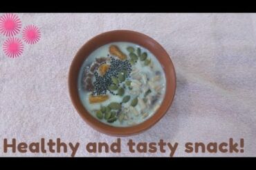 Best healthy and yummy snack recipe in telugu ||Diet recipe ||Anjanee Arts
