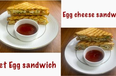 Egg sandwich-two ways #eggsandwich #sandwich #recipe # breakfastrecipe