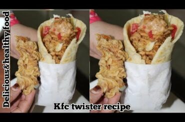 KFC twister recipe  all most sem test  #delicious and healthy food
