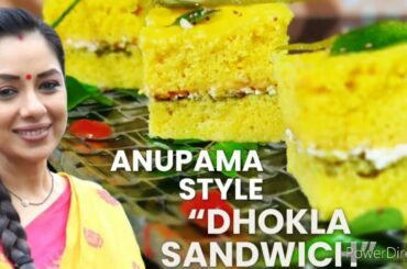Dhokla Sandwich Recipe /#Anupamastyle/ #leelakacafe_ki_best recipe / #anupama #DHOKLA